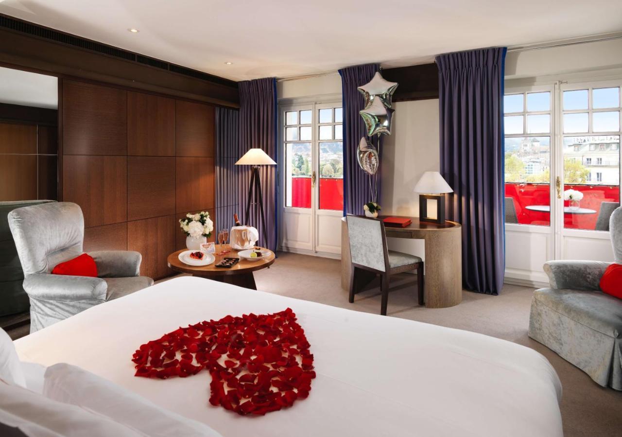 Le Richemond Hotel Geneva Bagian luar foto