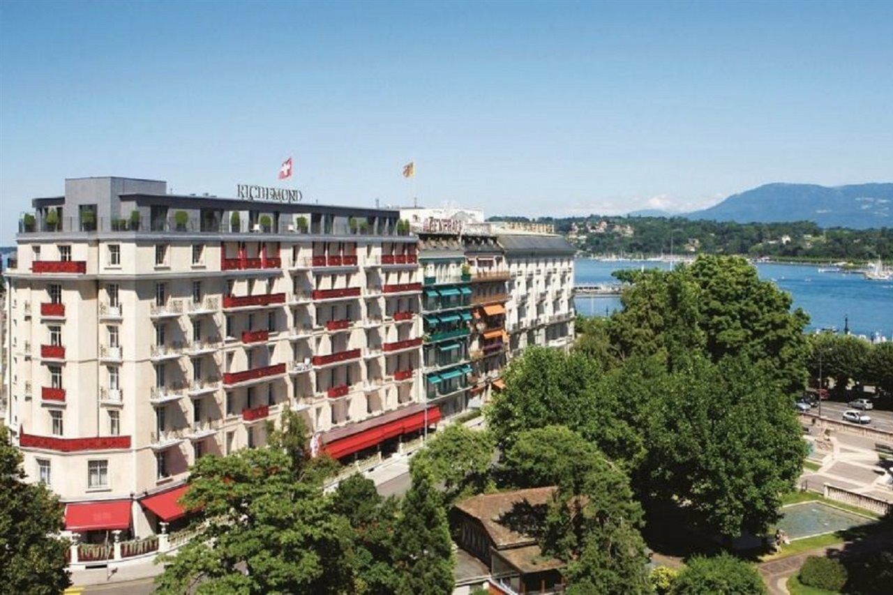 Le Richemond Hotel Geneva Bagian luar foto