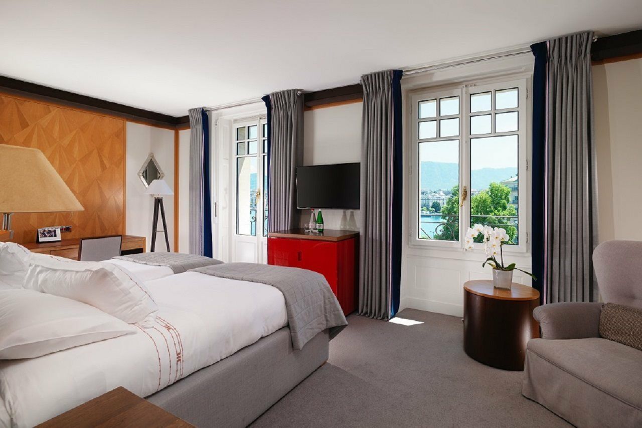 Le Richemond Hotel Geneva Bagian luar foto