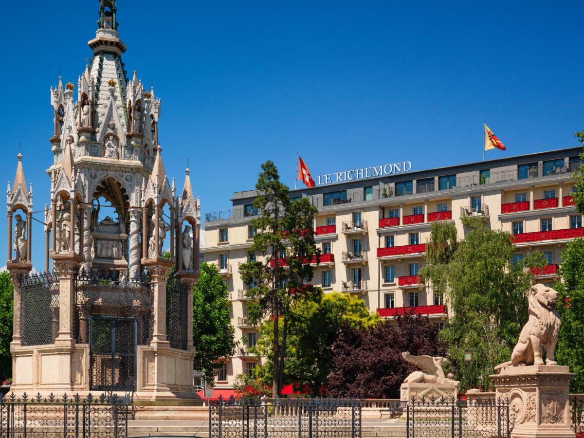 Le Richemond Hotel Geneva Bagian luar foto